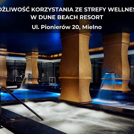Jantaris Mielno Apartamenty Przy Plazy Kültér fotó