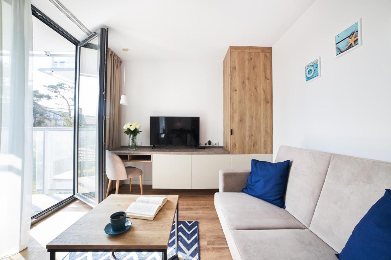 Jantaris Mielno Apartamenty Przy Plazy Kültér fotó