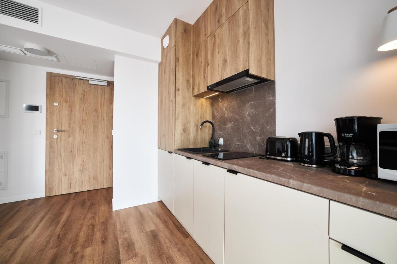 Jantaris Mielno Apartamenty Przy Plazy Kültér fotó