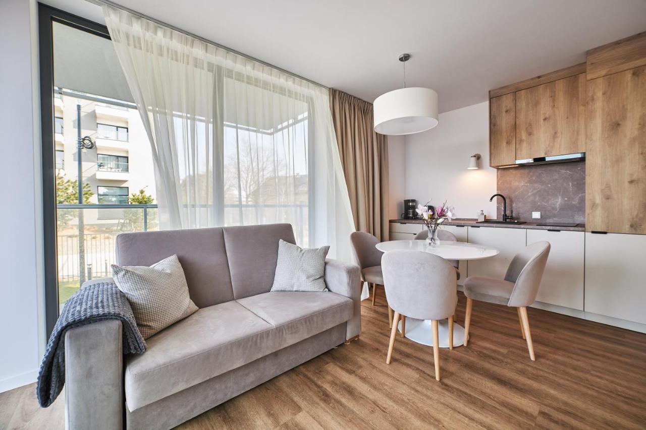 Jantaris Mielno Apartamenty Przy Plazy Kültér fotó