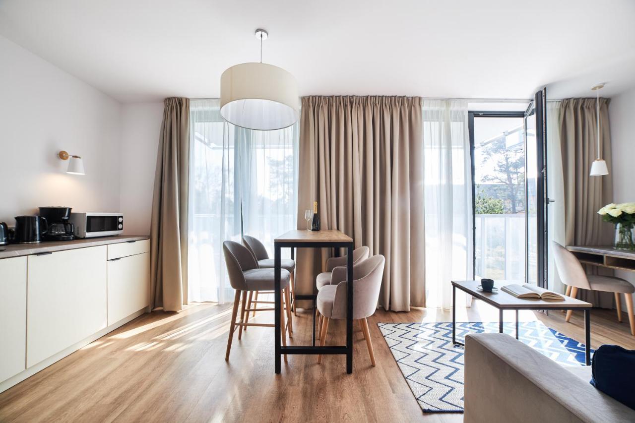 Jantaris Mielno Apartamenty Przy Plazy Kültér fotó