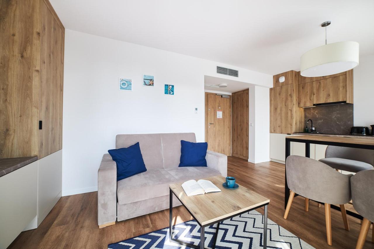 Jantaris Mielno Apartamenty Przy Plazy Kültér fotó