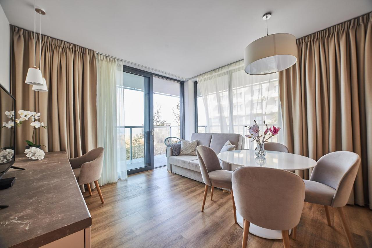 Jantaris Mielno Apartamenty Przy Plazy Kültér fotó