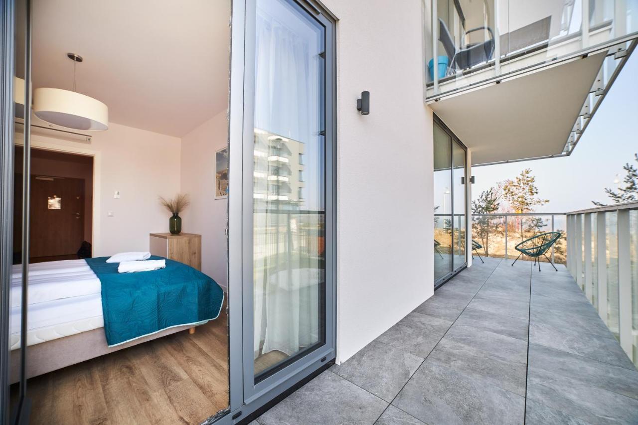 Jantaris Mielno Apartamenty Przy Plazy Kültér fotó