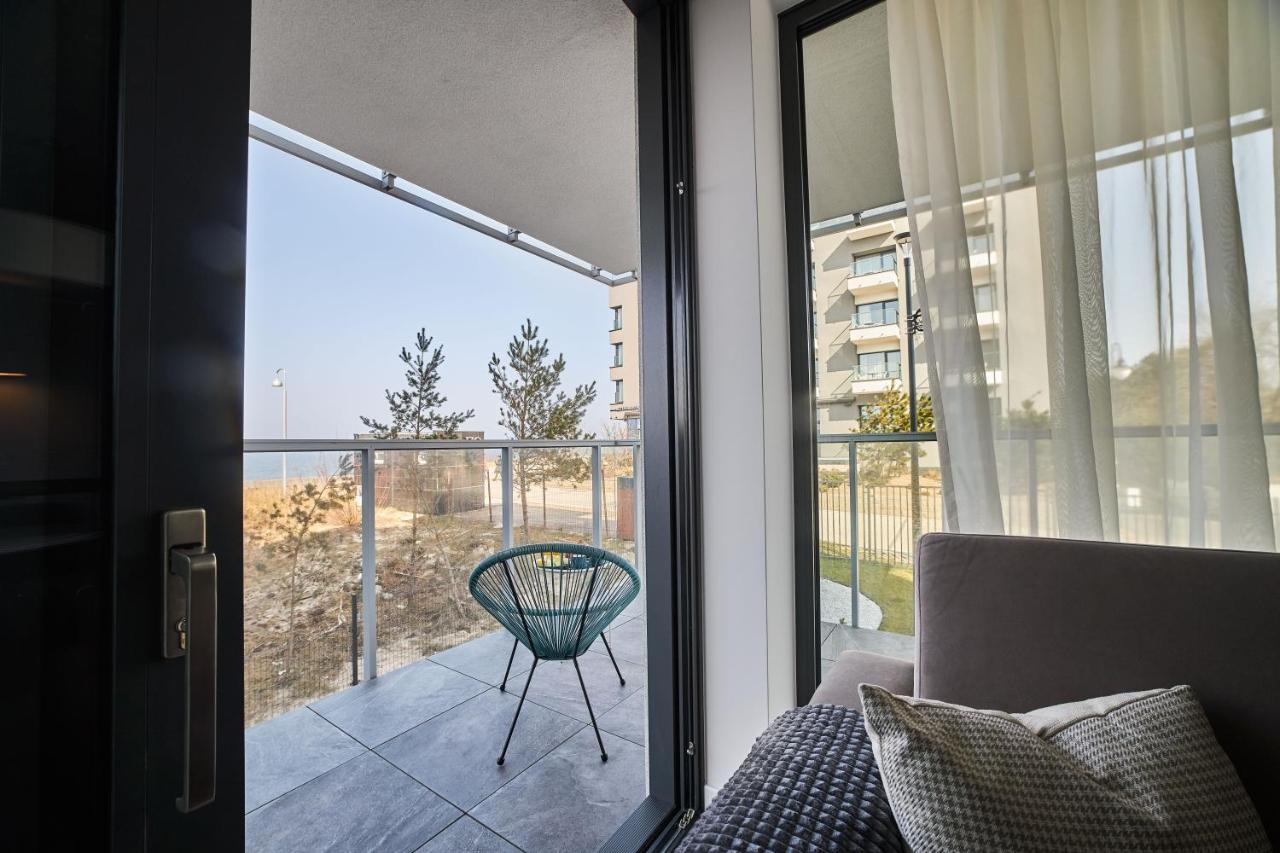 Jantaris Mielno Apartamenty Przy Plazy Kültér fotó